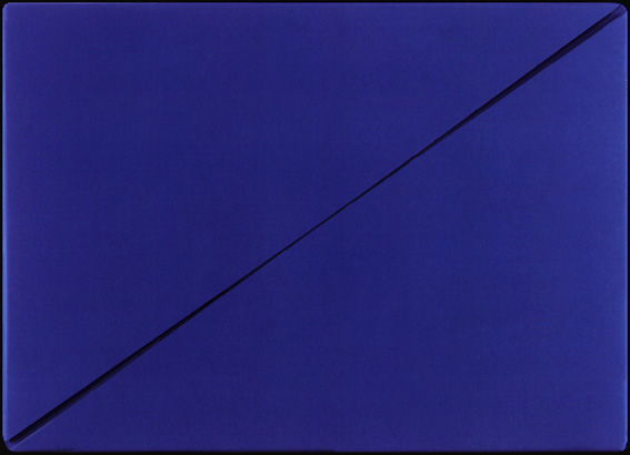 Tensión espacial, 1966. Pintura sintética sobre madera, 90x120 cm.