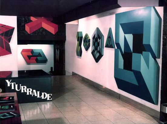 Exposicion Galería René Metrás, Barcelona, 1975