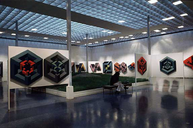 Exposición en el Museo de Arte Contemporáneo, Madrid, 1973