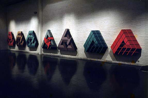 Exposición en el Museo de Arte Contemporáneo, Madrid, 1973