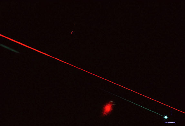 Variaciones sobre el Réquiem de Mozart, 1976. Lasers y técnica mixta