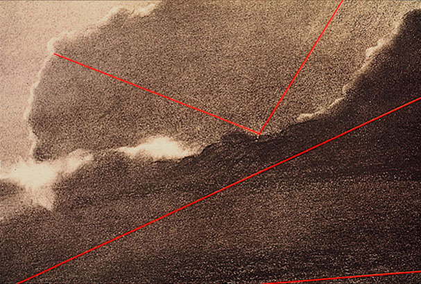 Proyecto para Nubes, 1975. Dibujo