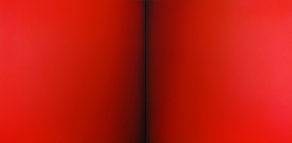 Deneb II 2009 170 x 340 cm. Acrilyc on canvas.