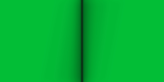 Green Deneb 2009 100 x 200 cm. Acrilyc on canvas